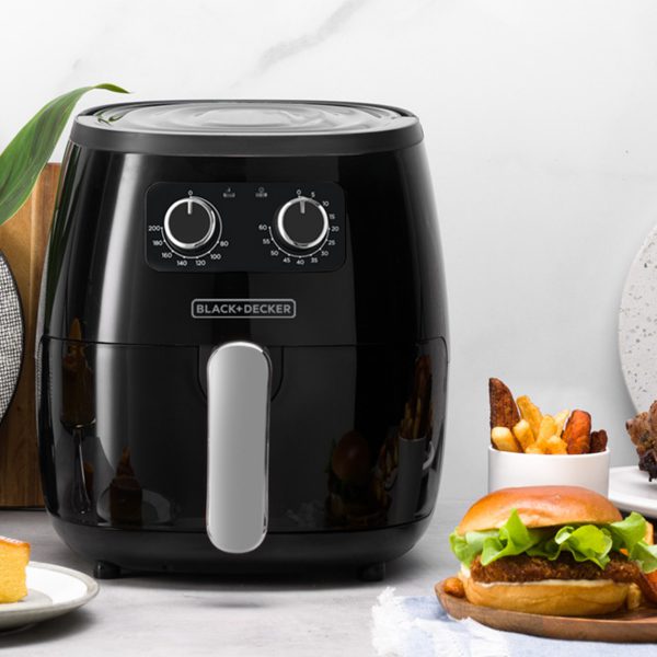 Freidora De Aire De 5L Air Fryer Black And Decker HF5005B – Proveedora ...