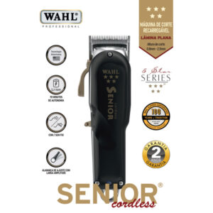 Cortadora de cabello Wahl inalámbrica Profesional Senior 08504-308