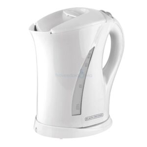 Hervidor de agua inalámbrico 1,7L JKCBD7876W Black and Decker
