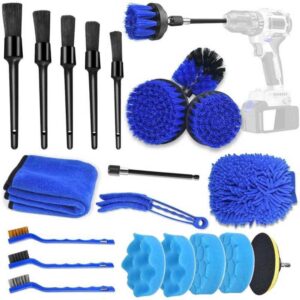 Kit multiuso de limpieza para varios auto 22 piezas