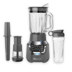 Licuadora Black and Decker 900W 1.5L powercrush 3 en 1 BD-BL1350G