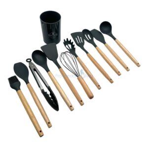 Juego de utensilios set 12pzs silicona