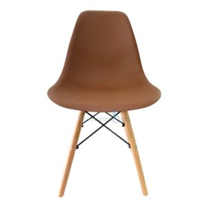 Silla marrón para comedor, bar o restaurante