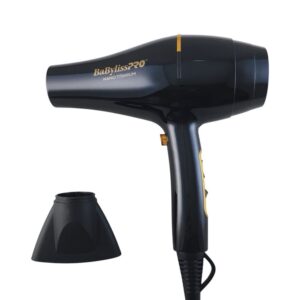 Secadora de cabello profesional BaBylissPRO BNTBG6176 Gold Black 2000W