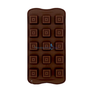 Molde para chocolate cuadrado