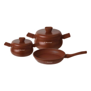 Juego de ollas Set Mocca 5 pzs Warenhaus