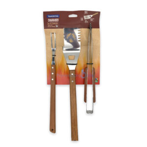 Juego de utensilios para asado churrasco 3pzs