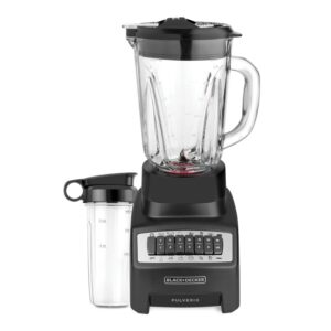 Licuadora BL1140MB Pulverix Black+Decker 700 W 12 Velocidades + Pulso Negro