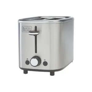 Tostadora de pan 2 rebanadas acero inox